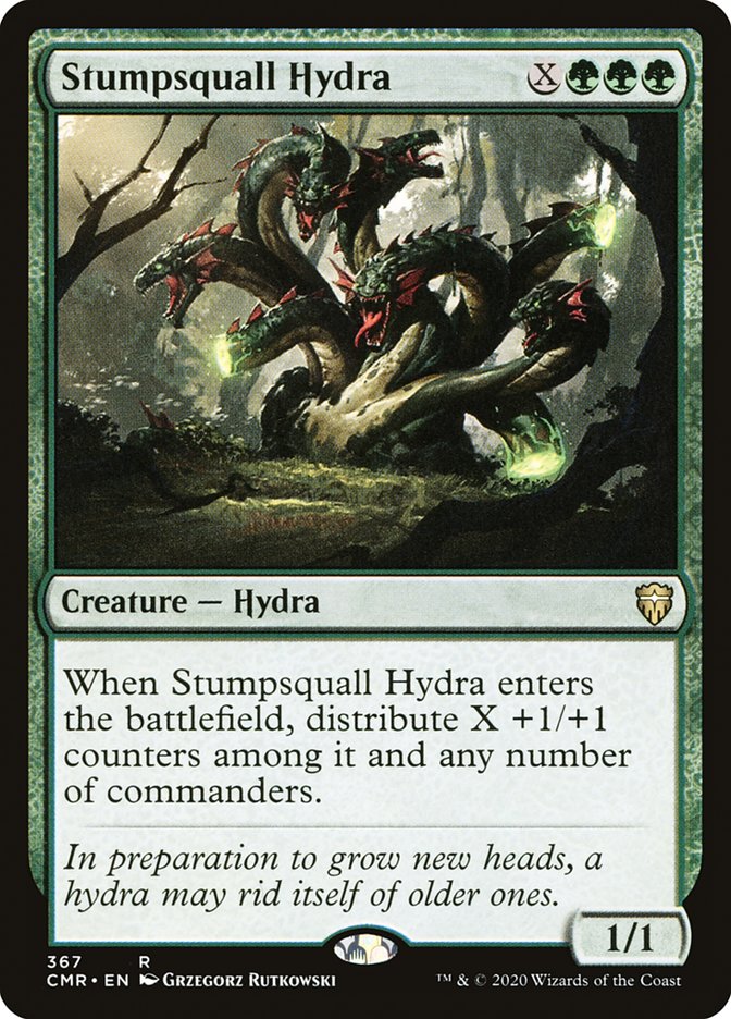 Stumpsquall Hydra [Commander Legends] | Silver Goblin