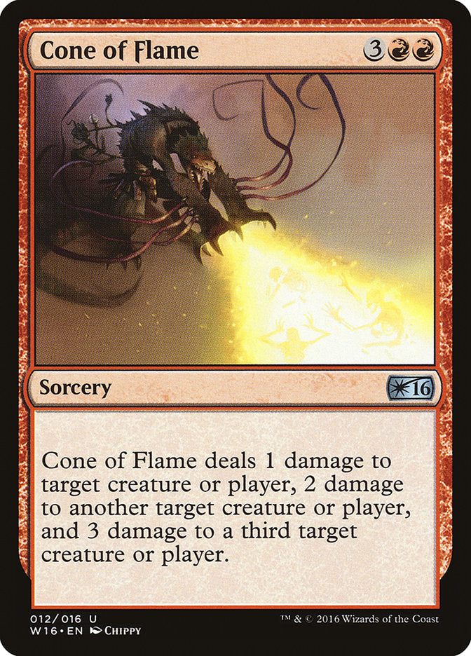 Cone of Flame [Welcome Deck 2016] | Silver Goblin