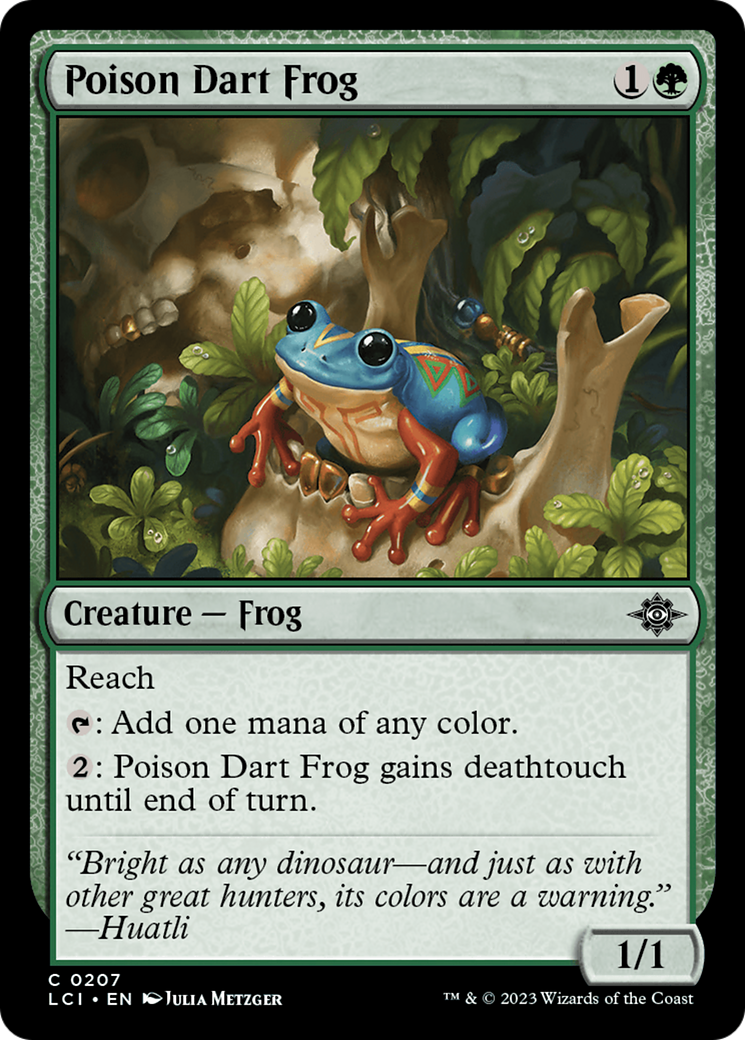 Poison Dart Frog [The Lost Caverns of Ixalan] | Silver Goblin