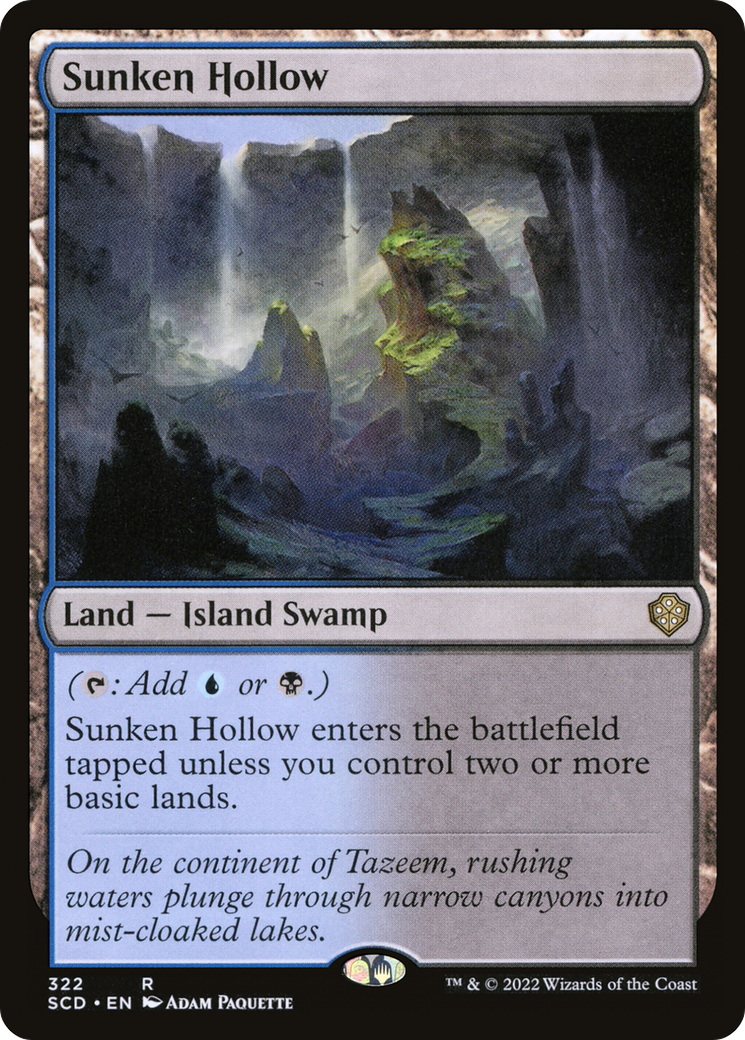 Sunken Hollow [Starter Commander Decks] | Silver Goblin