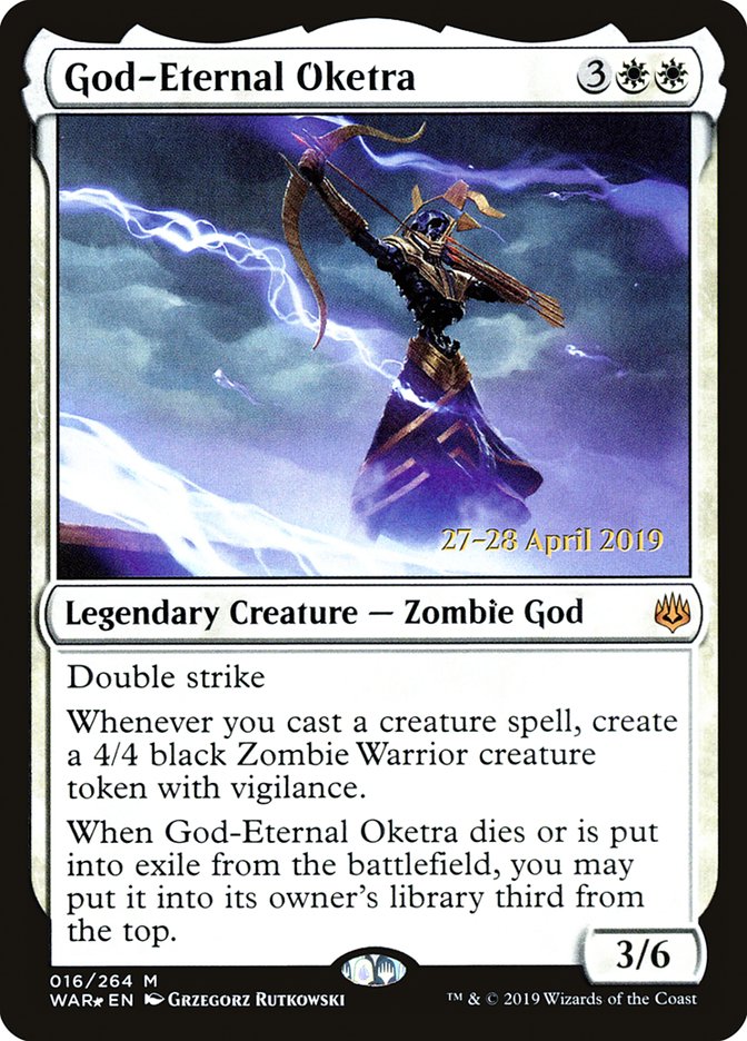 God-Eternal Oketra [War of the Spark Prerelease Promos] | Silver Goblin