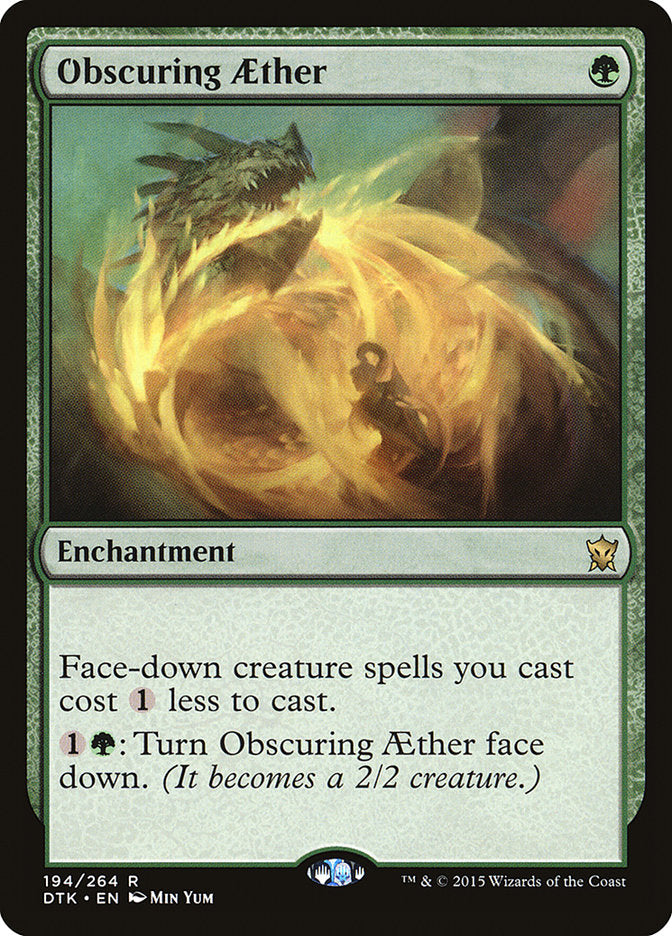 Obscuring Aether [Dragons of Tarkir] | Silver Goblin