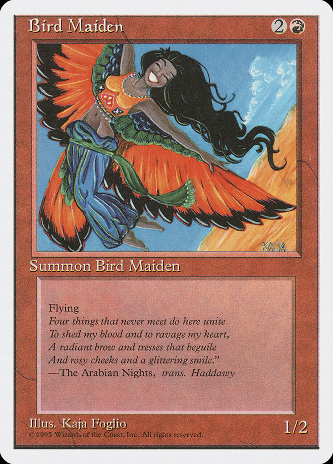 Bird Maiden [Fourth Edition] | Silver Goblin