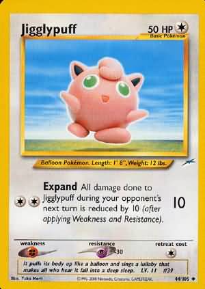 Jigglypuff (44/105) [Neo Destiny Unlimited] | Silver Goblin