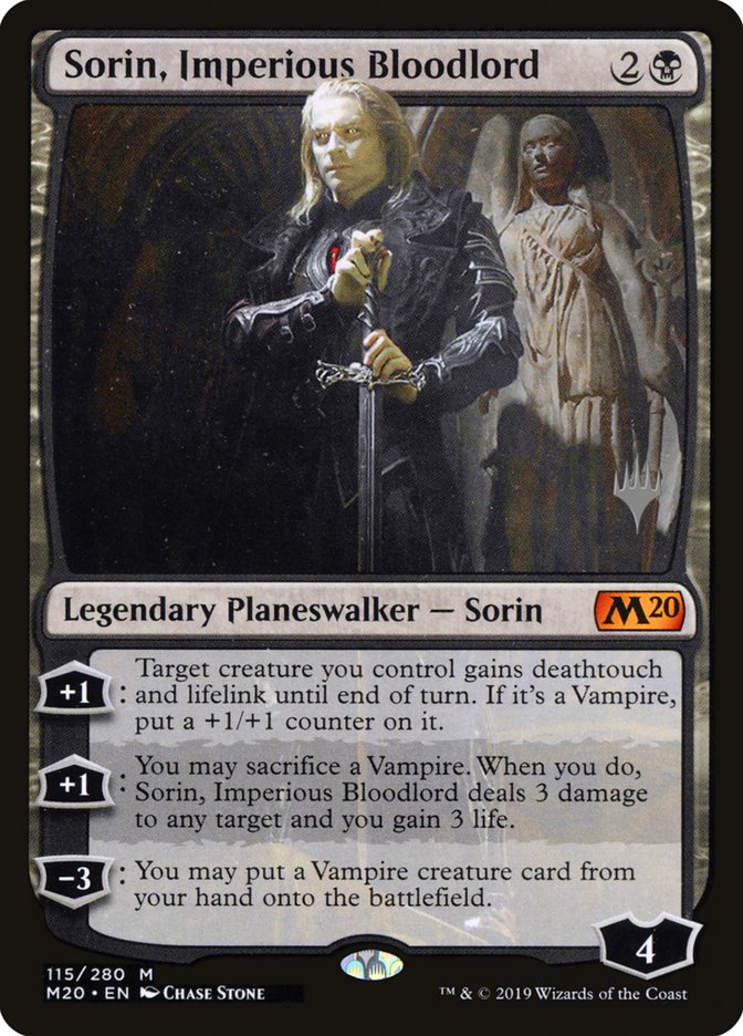 Sorin, Imperious Bloodlord (Promo Pack) [Core Set 2020 Promos] | Silver Goblin