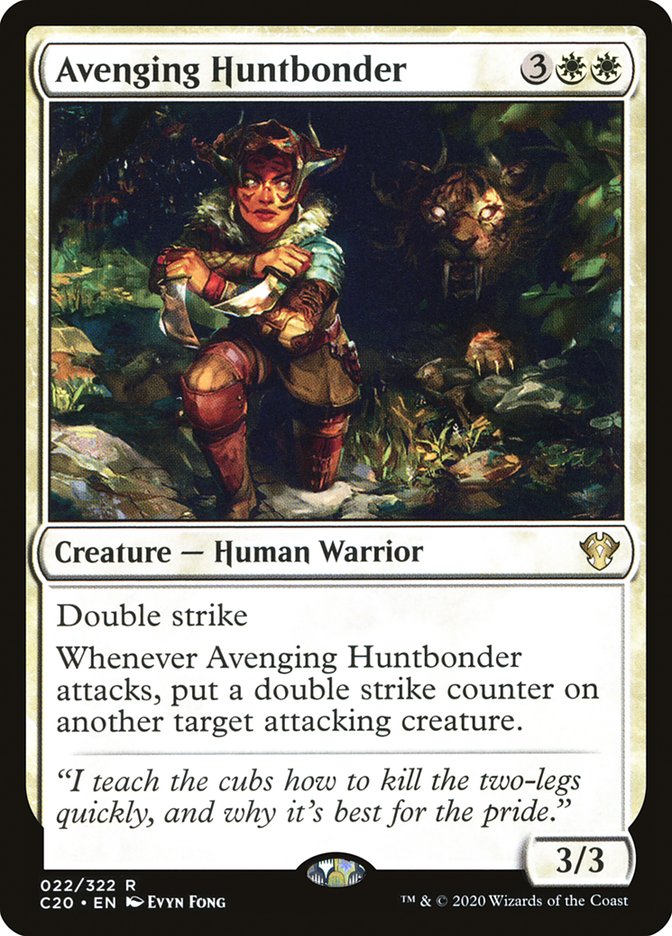 Avenging Huntbonder [Commander 2020] | Silver Goblin