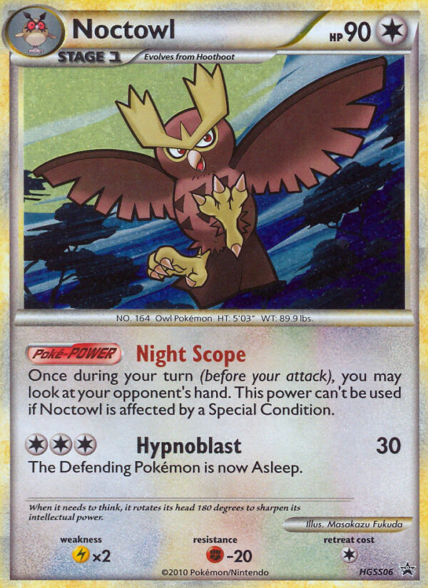 Noctowl (HGSS06) [HeartGold & SoulSilver: Black Star Promos] | Silver Goblin