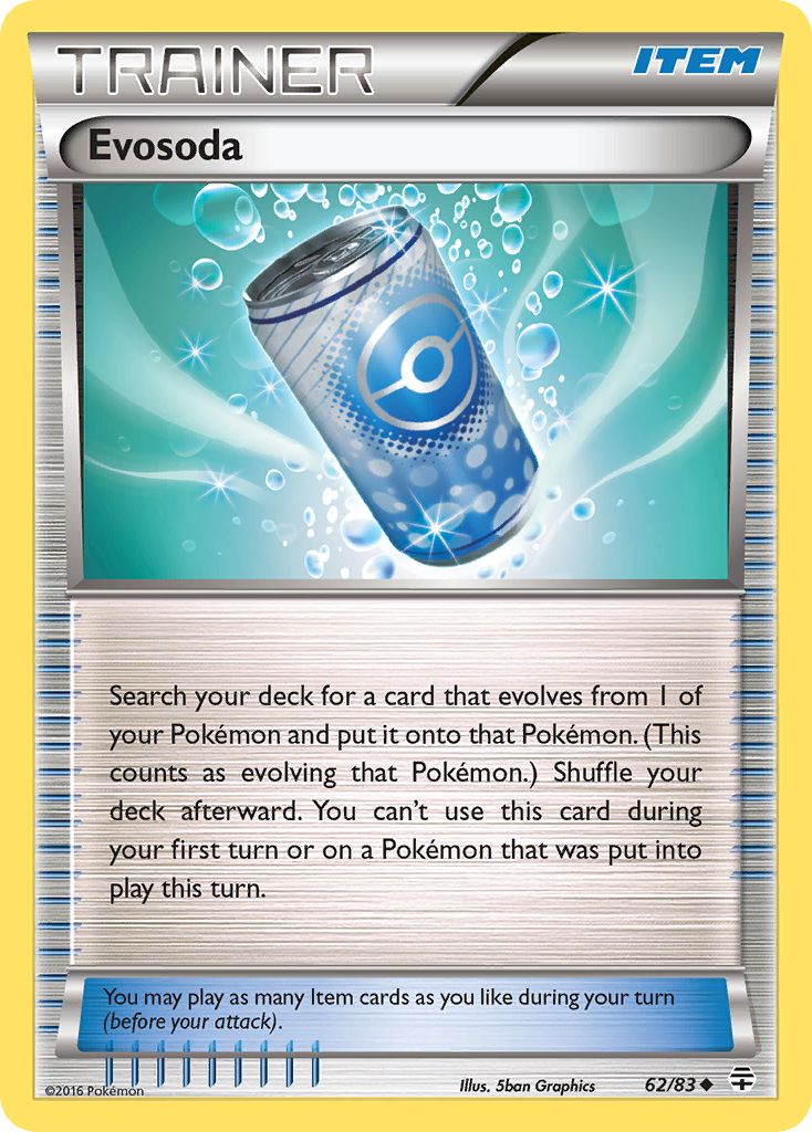 Evosoda (62/83) [XY: Generations] | Silver Goblin