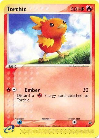 Torchic (017) (Non-Holo) [Nintendo: Black Star Promos] | Silver Goblin