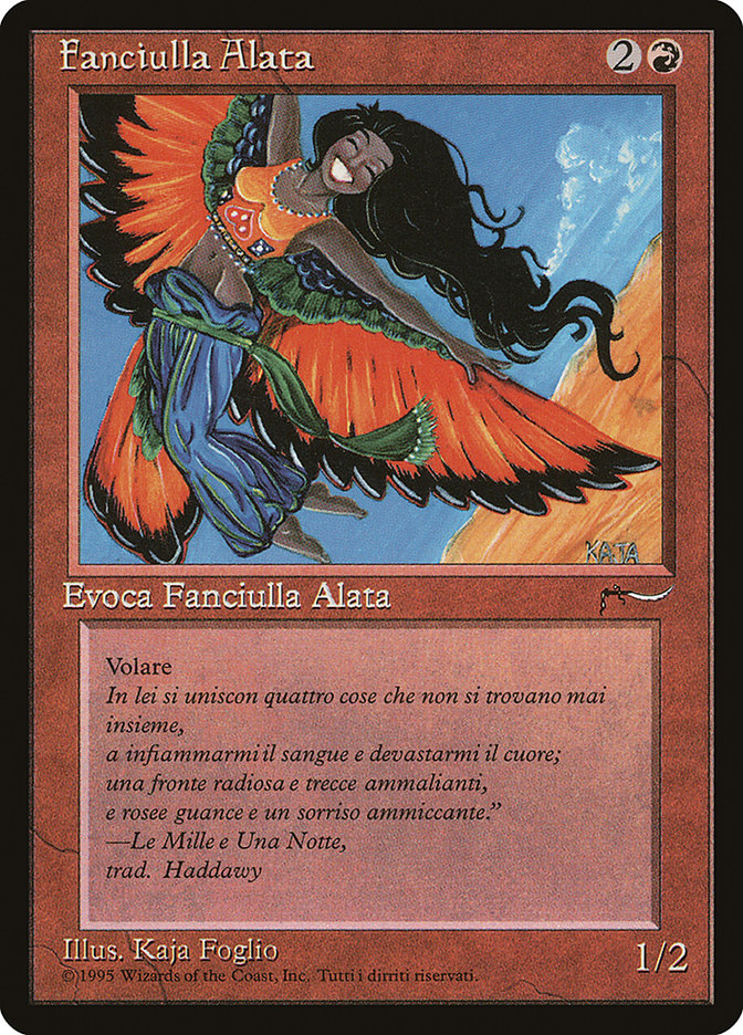 Bird Maiden (Italian) - "Fanciulla Alata" [Rinascimento] | Silver Goblin