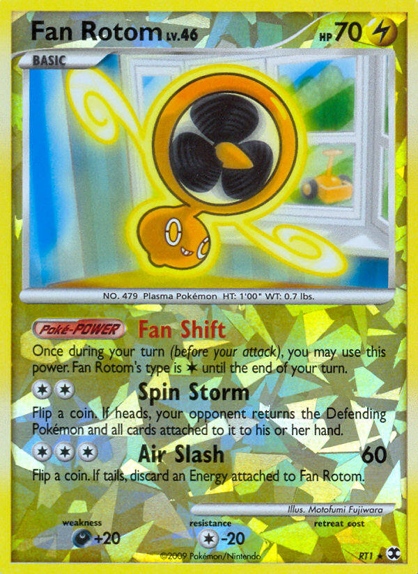 Fan Rotom (RT1) [Platinum: Rising Rivals] | Silver Goblin