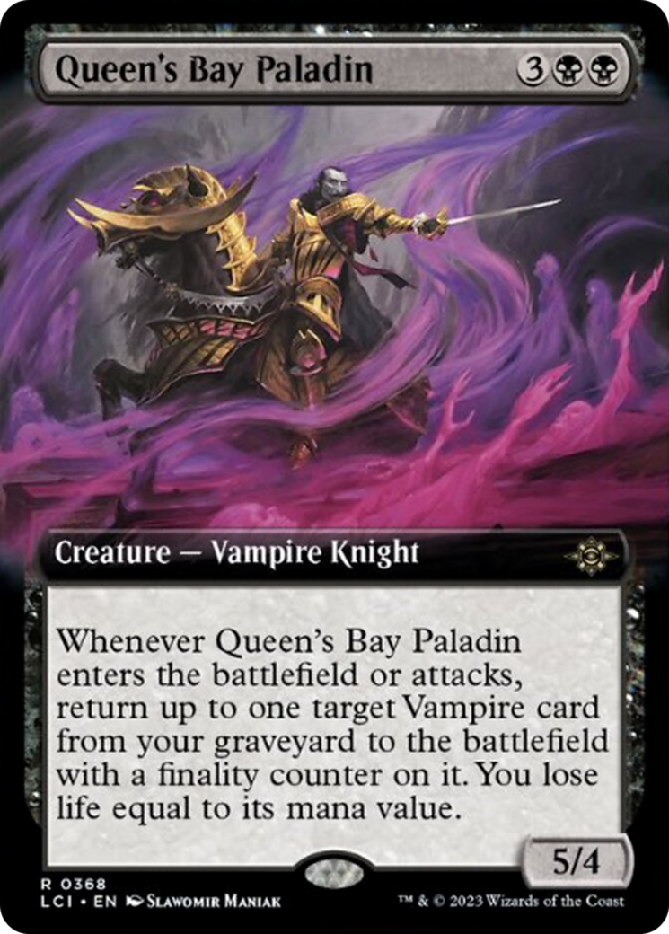 Queen's Bay Paladin (Extended Art) [The Lost Caverns of Ixalan] | Silver Goblin