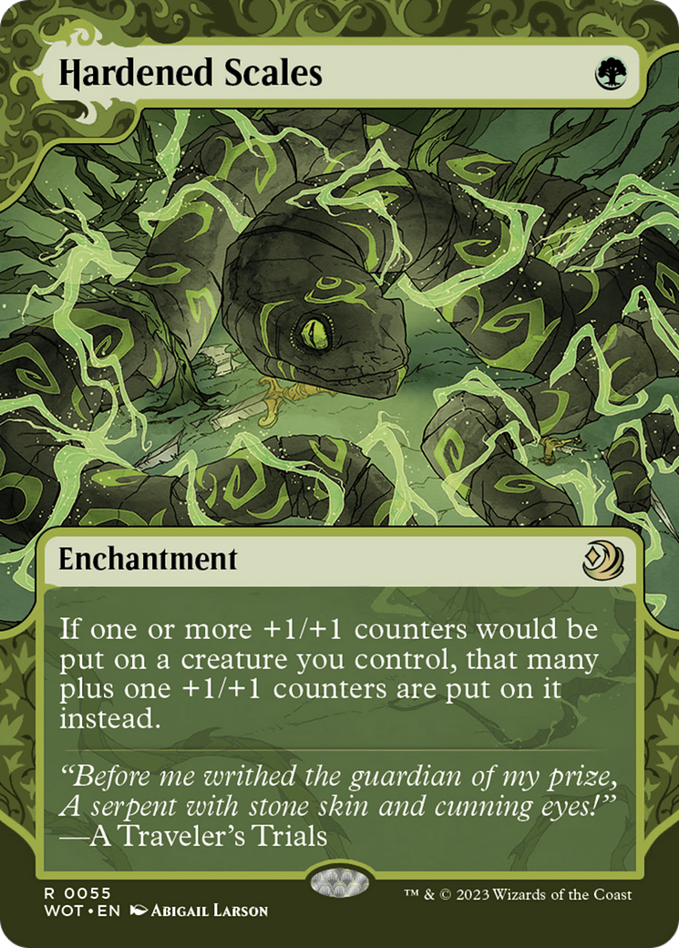 Hardened Scales [Wilds of Eldraine: Enchanting Tales] | Silver Goblin