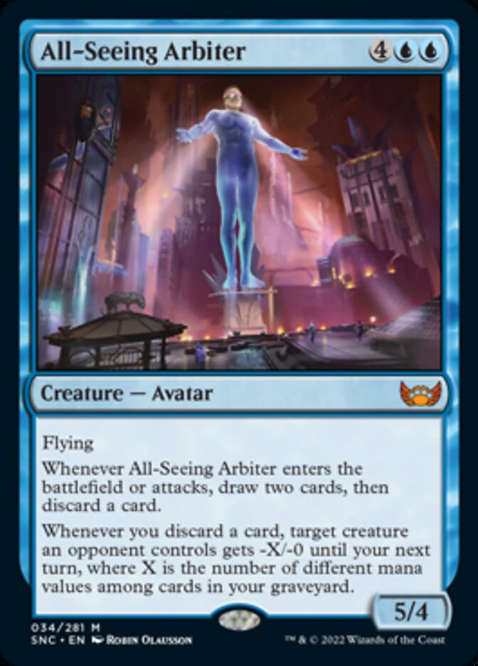 All-Seeing Arbiter [Streets of New Capenna] | Silver Goblin