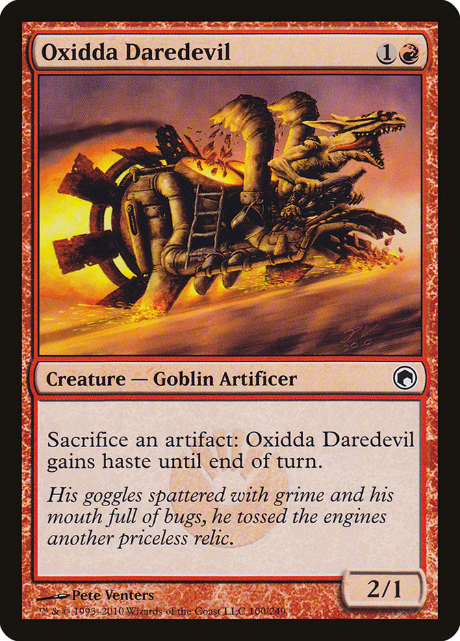 Oxidda Daredevil [Scars of Mirrodin] | Silver Goblin