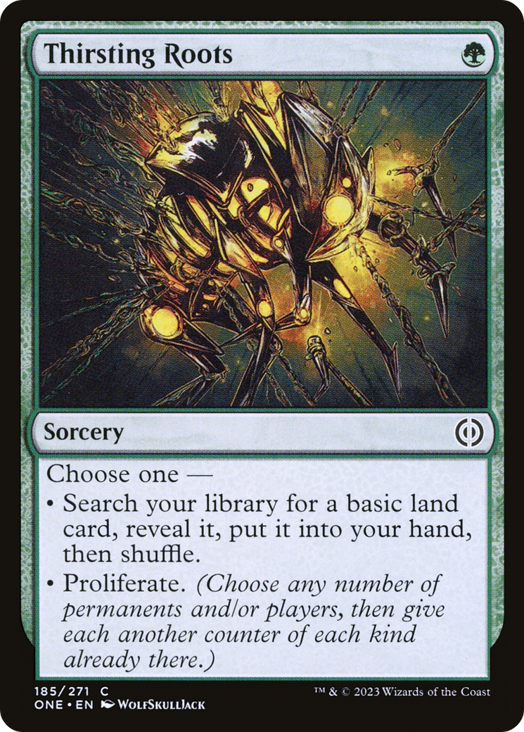 Thirsting Roots [Phyrexia: All Will Be One] | Silver Goblin
