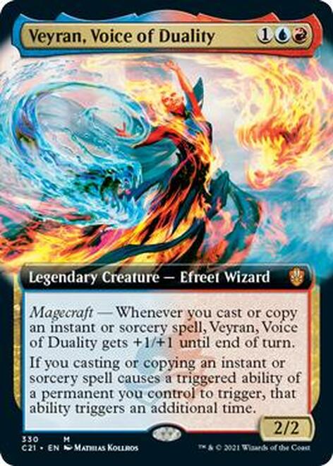 Veyran, Voice of Duality (Extended Art) [Commander 2021] | Silver Goblin