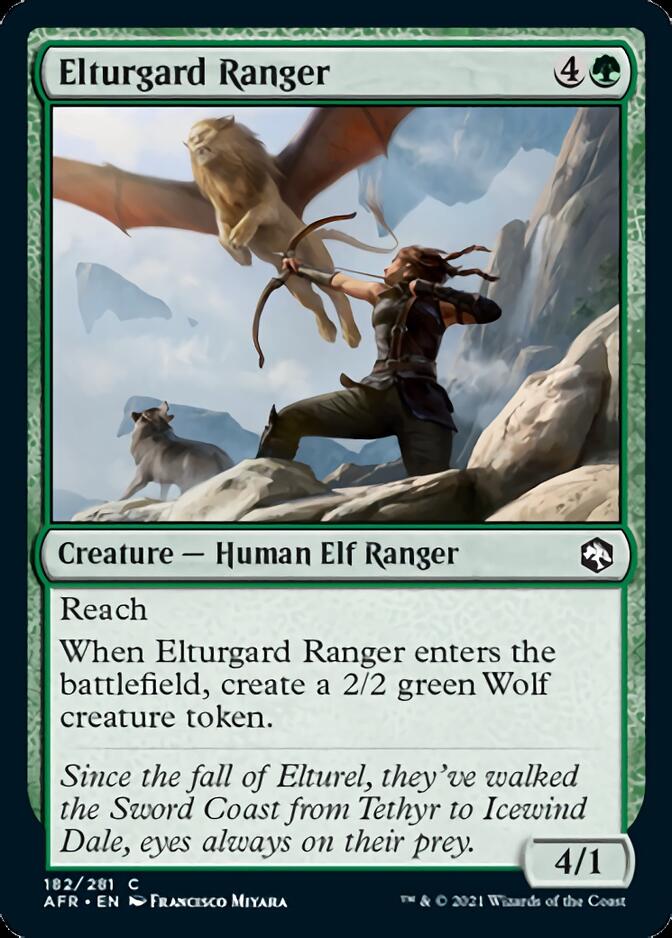 Elturgard Ranger [Dungeons & Dragons: Adventures in the Forgotten Realms] | Silver Goblin