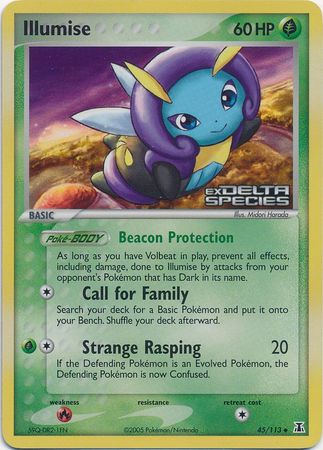 Illumise (45/113) (Stamped) [EX: Delta Species] | Silver Goblin