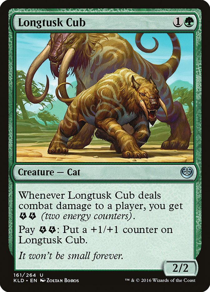 Longtusk Cub [Kaladesh] | Silver Goblin