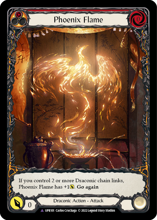 Phoenix Flame (Marvel) [UPR101] (Uprising)  Cold Foil | Silver Goblin