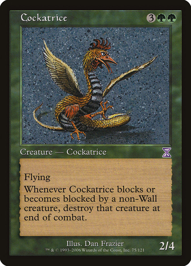 Cockatrice [Time Spiral Timeshifted] | Silver Goblin