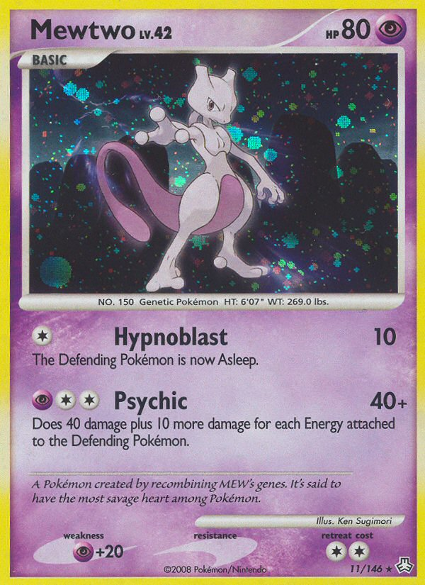 Mewtwo (11/146) [Diamond & Pearl: Legends Awakened] | Silver Goblin