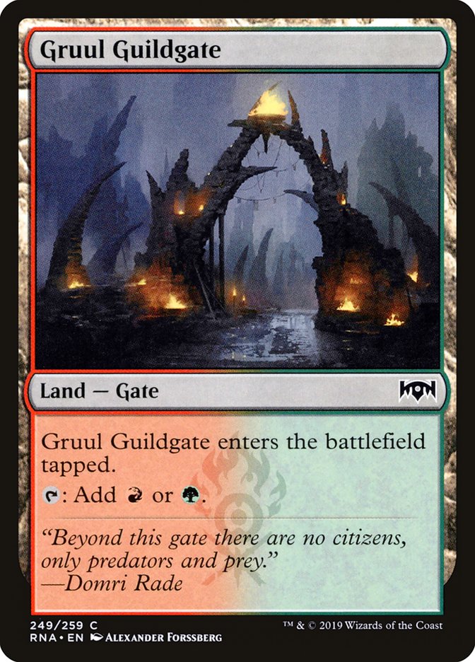 Gruul Guildgate (249/259) [Ravnica Allegiance] | Silver Goblin