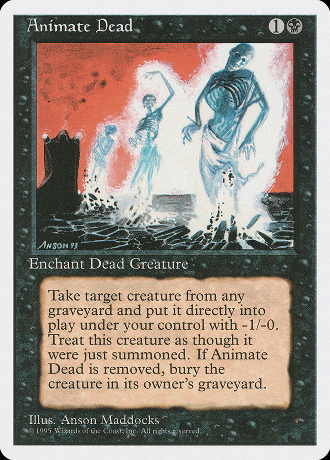 Animate Dead [Fourth Edition] | Silver Goblin