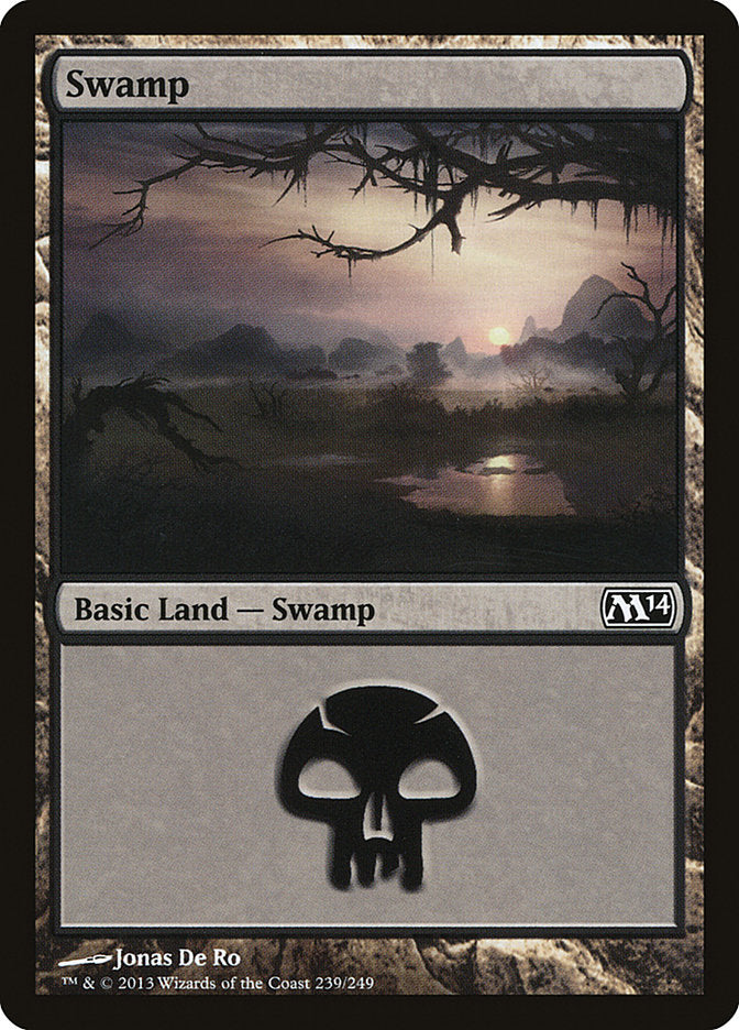 Swamp (239) [Magic 2014] | Silver Goblin