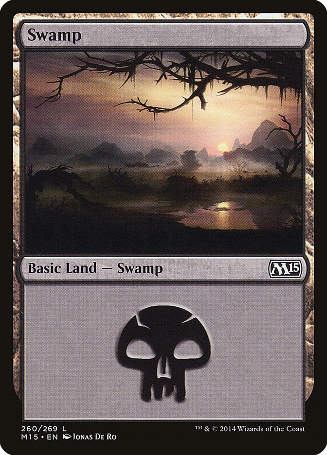 Swamp (260) [Magic 2015] | Silver Goblin