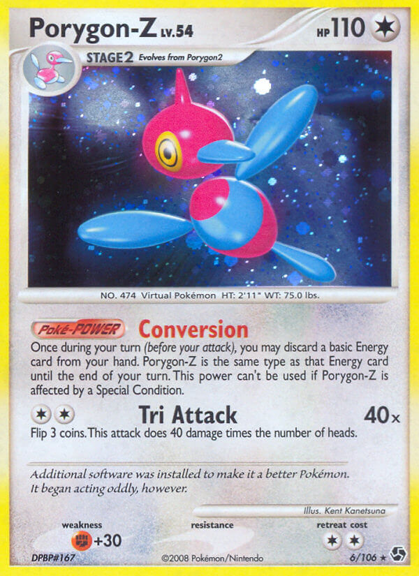 Porygon Z (6/106) (Theme Deck Exclusive) [Diamond & Pearl: Great Encounters] | Silver Goblin