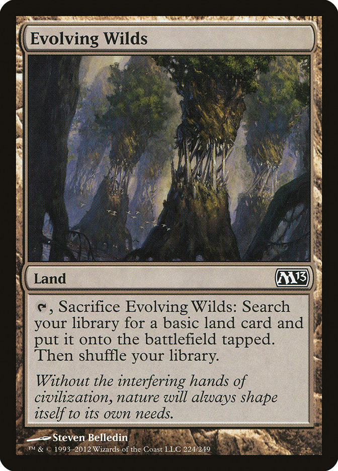 Evolving Wilds [Magic 2013] | Silver Goblin