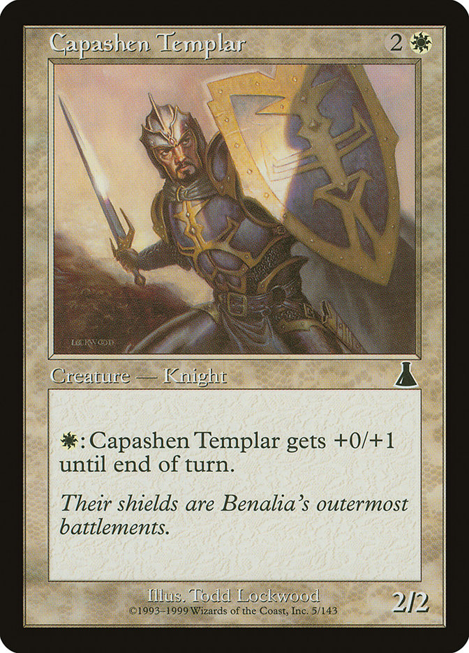 Capashen Templar [Urza's Destiny] | Silver Goblin