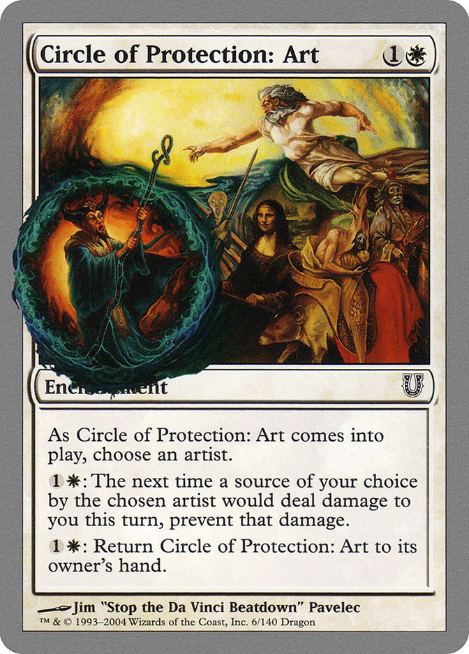 Circle of Protection: Art [Unhinged] | Silver Goblin