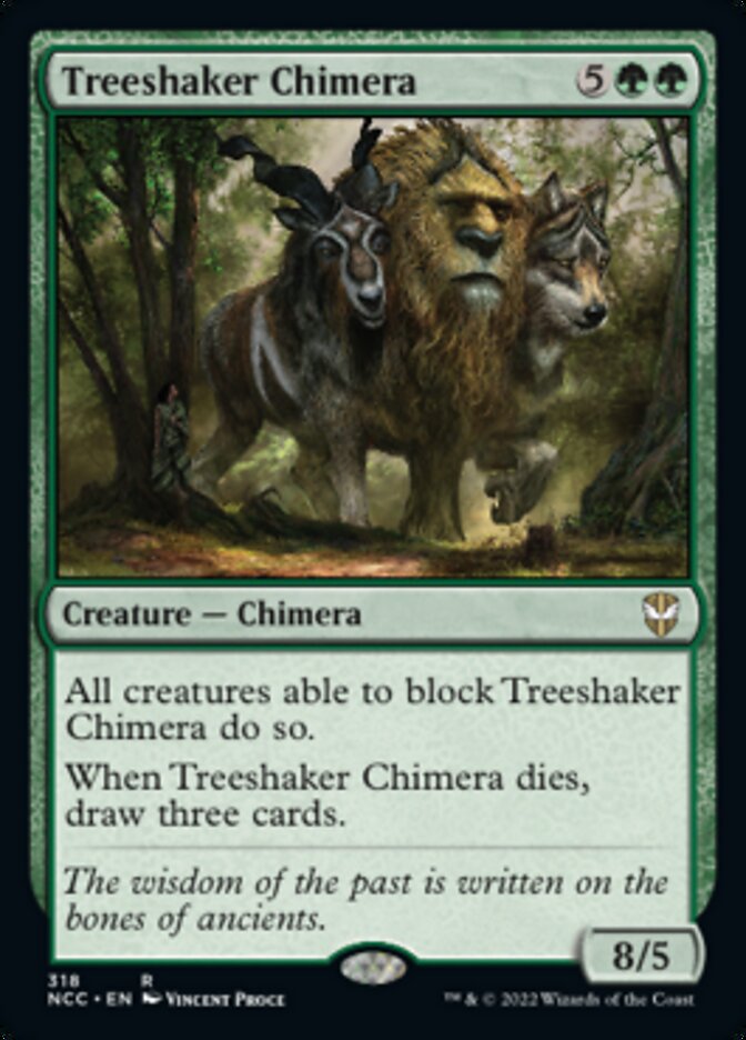 Treeshaker Chimera [Streets of New Capenna Commander] | Silver Goblin