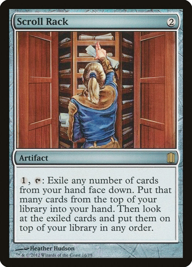 Scroll Rack [Commander's Arsenal] | Silver Goblin