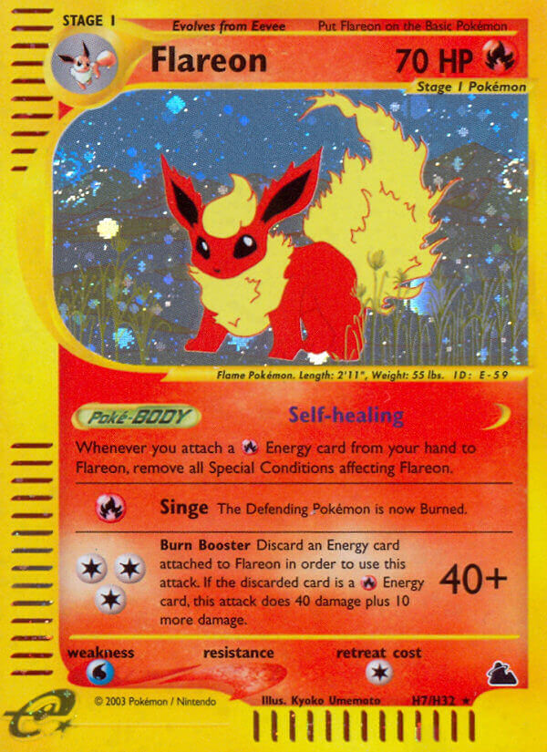 Flareon (H7/H32) [Skyridge] | Silver Goblin