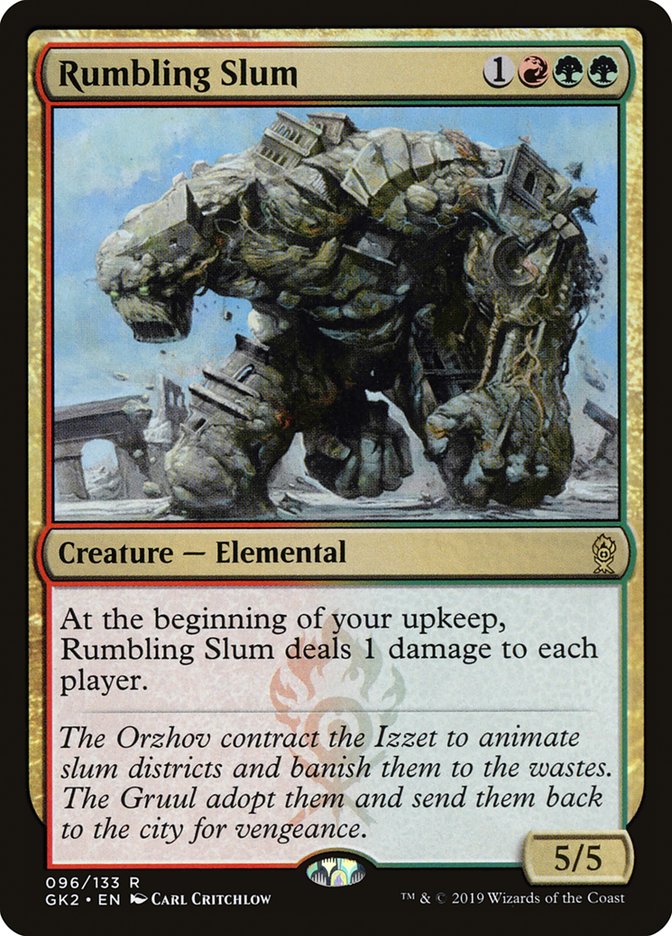Rumbling Slum [Ravnica Allegiance Guild Kit] | Silver Goblin