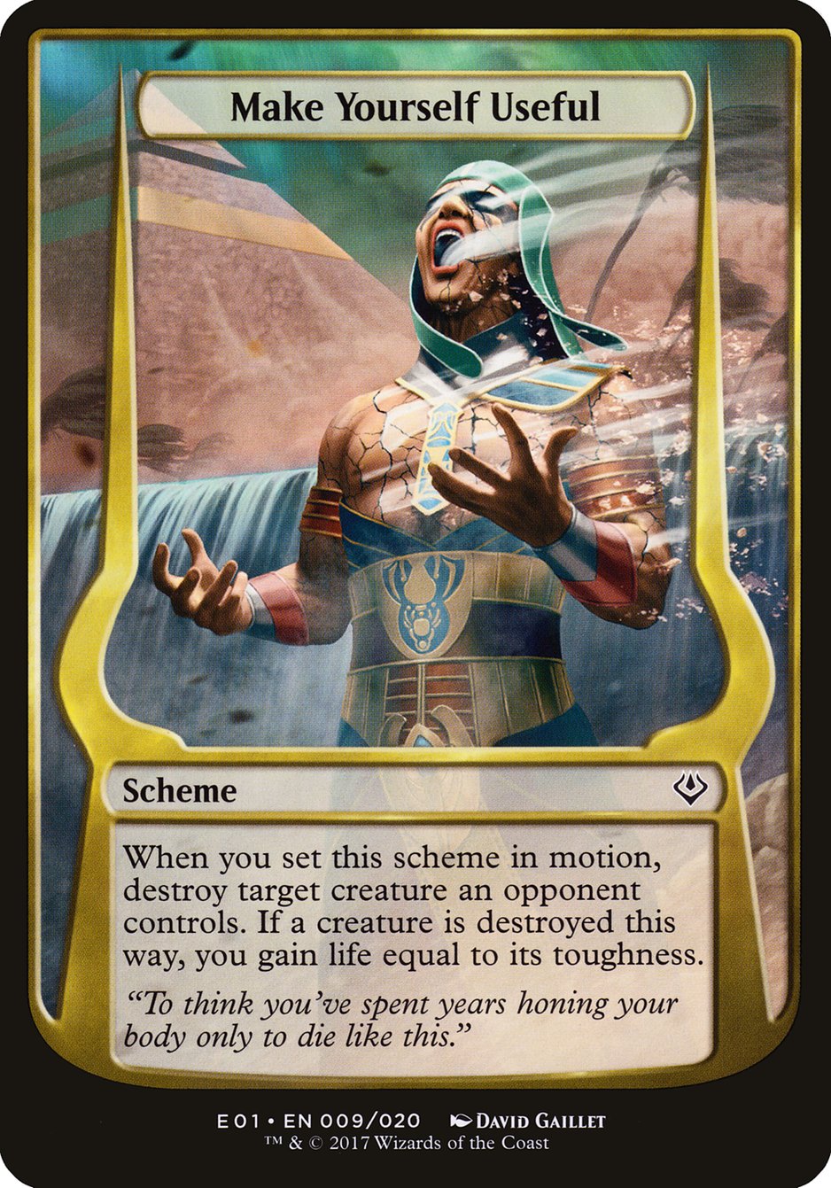 Make Yourself Useful (Schemes) [Archenemy: Nicol Bolas Schemes] | Silver Goblin