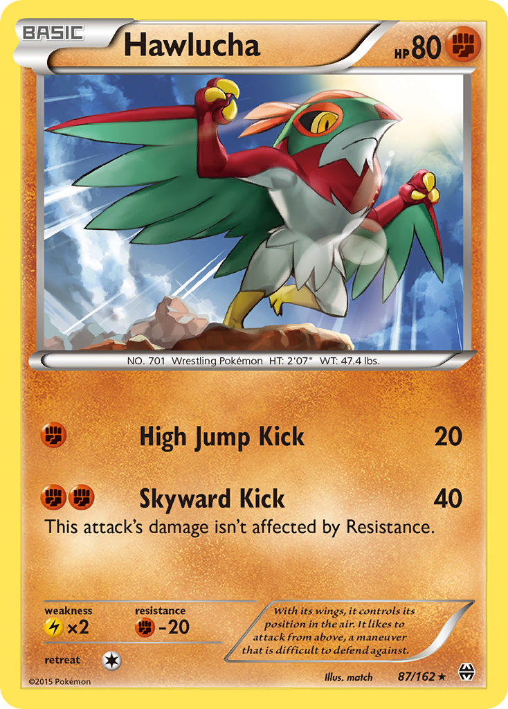 Hawlucha (87/162) [XY: BREAKthrough] | Silver Goblin