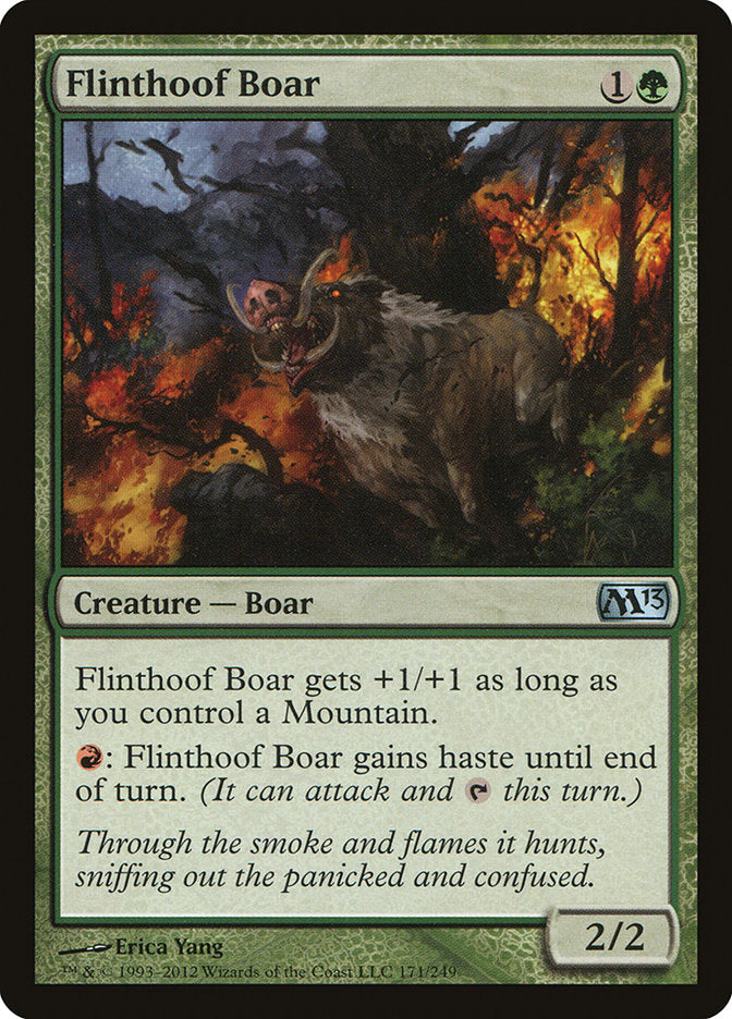 Flinthoof Boar [Magic 2013] | Silver Goblin