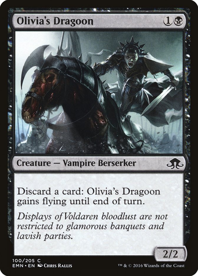Olivia's Dragoon [Eldritch Moon] | Silver Goblin