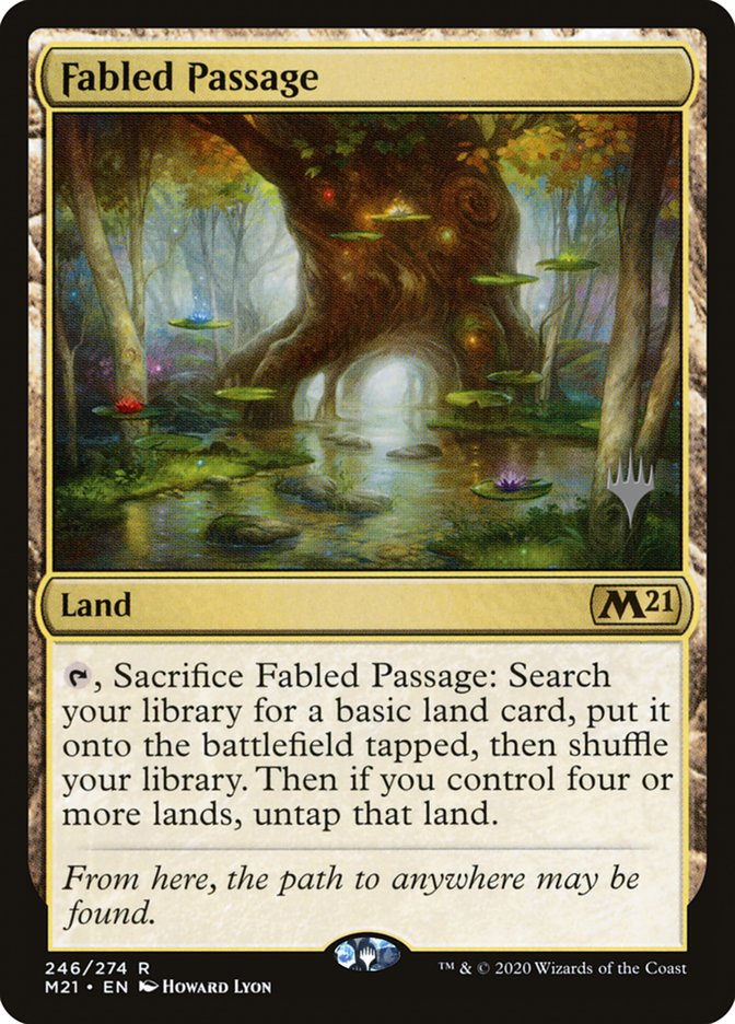 Fabled Passage (Promo Pack) [Core Set 2021 Promos] | Silver Goblin