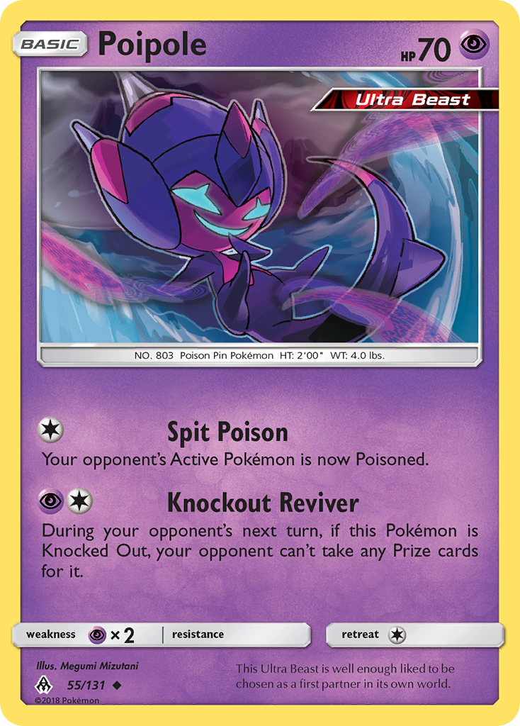 Poipole (55/131) [Sun & Moon: Forbidden Light] | Silver Goblin