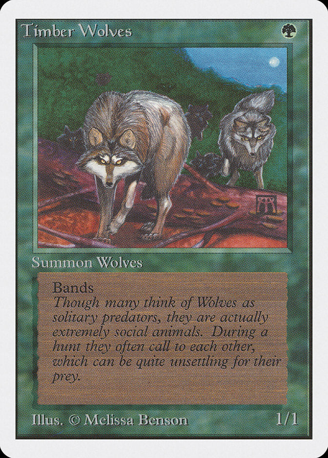 Timber Wolves [Unlimited Edition] | Silver Goblin