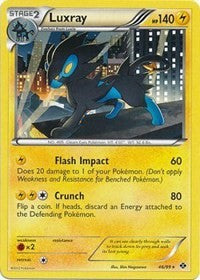 Luxray (46/99) (Theme Deck Exclusive) [Black & White: Next Destinies] | Silver Goblin