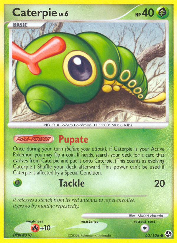 Caterpie (63/106) [Diamond & Pearl: Great Encounters] | Silver Goblin