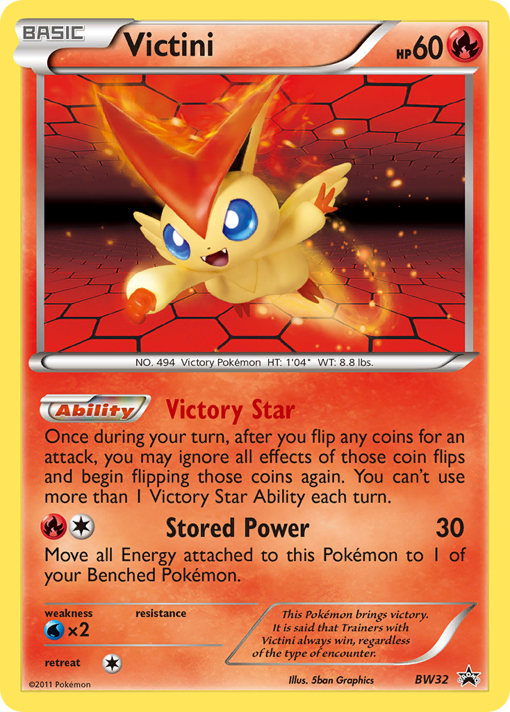 Victini (BW32) [Black & White: Black Star Promos] | Silver Goblin