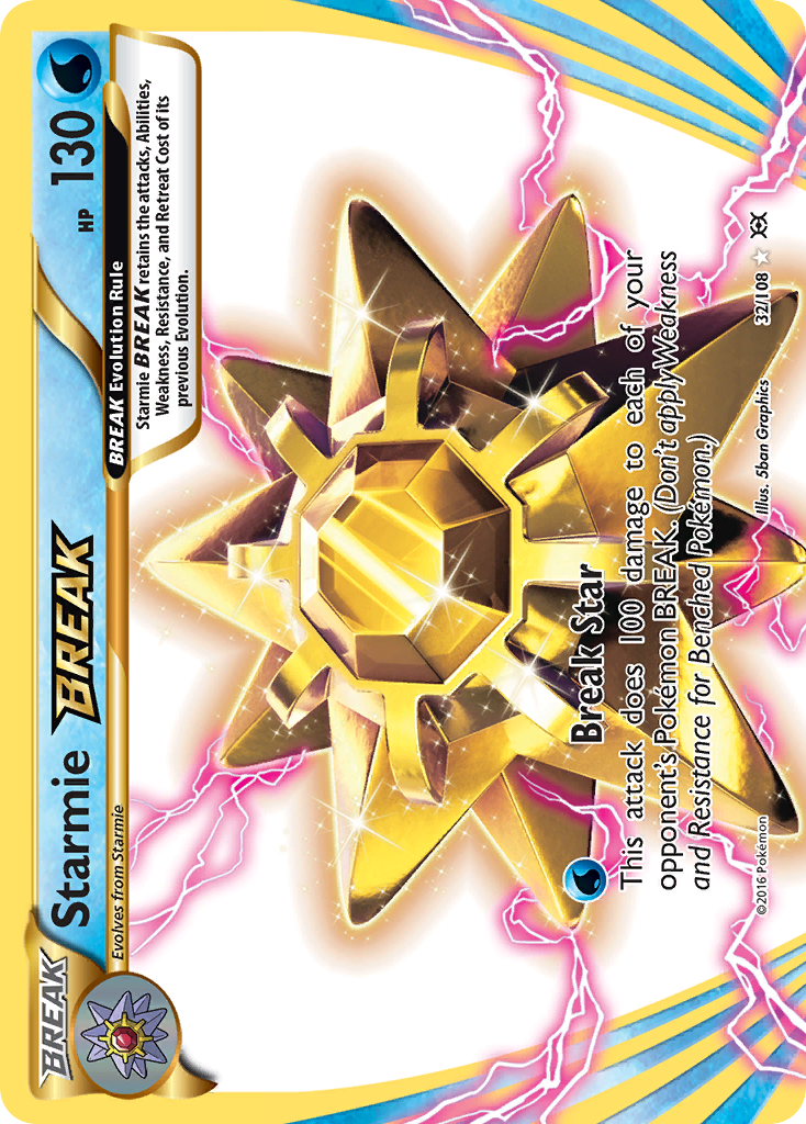 Starmie BREAK (32/108) [XY: Evolutions] | Silver Goblin